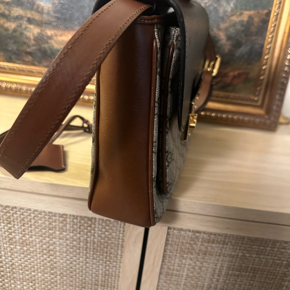 Gucci Canvas Padlock Shoulder Bag - Picture 5 of 10